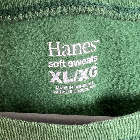 Vintage Christmas Dog Crewneck Sweatshirt XL Green - Picture 5 of 6